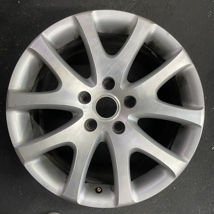 19" TOUAREG 06-10 19x9, 10 spoke Original OEM Wheel Rim - Angle View