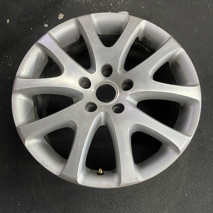 19" TOUAREG 06-10 19x9, 10 spoke Original OEM Wheel Rim - Side Profile