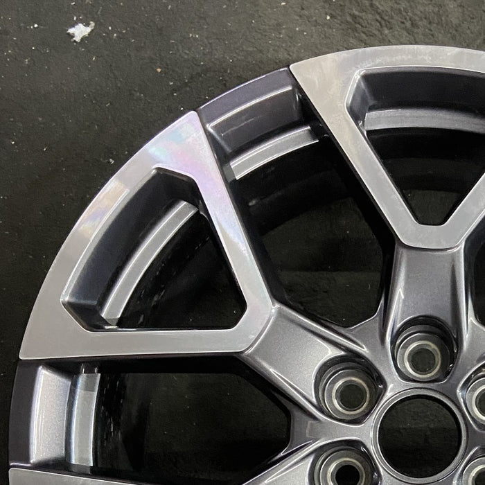 20" BLAZER 23-24 20x8 6 spoke Y spoke dark gray opt Q75 Original OEM Wheel Rim