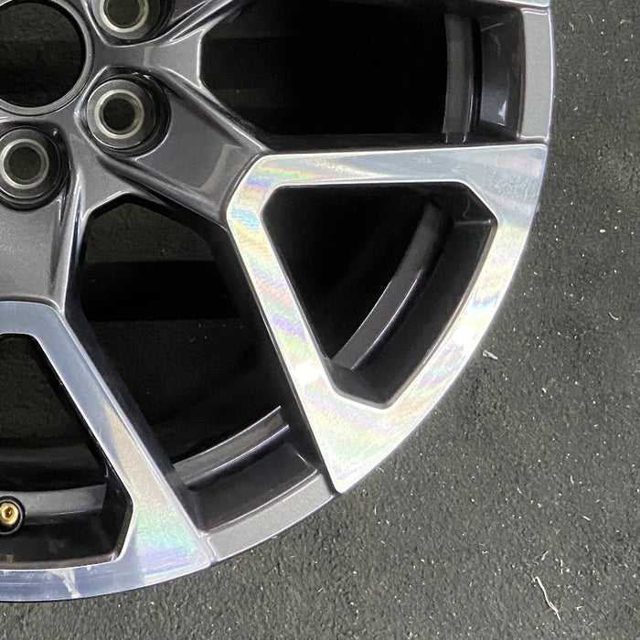 20" BLAZER 23-24 20x8 6 spoke Y spoke dark gray opt Q75 Original OEM Wheel Rim