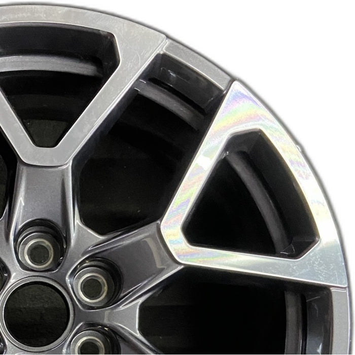 20" BLAZER 23-24 20x8 6 spoke Y spoke dark gray opt Q75 Original OEM Wheel Rim