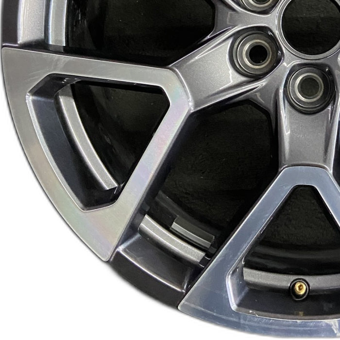 20" BLAZER 23-24 20x8 6 spoke Y spoke dark gray opt Q75 Original OEM Wheel Rim