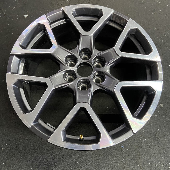 20" BLAZER 23-24 20x8 6 spoke Y spoke dark gray opt Q75 Original OEM Wheel Rim