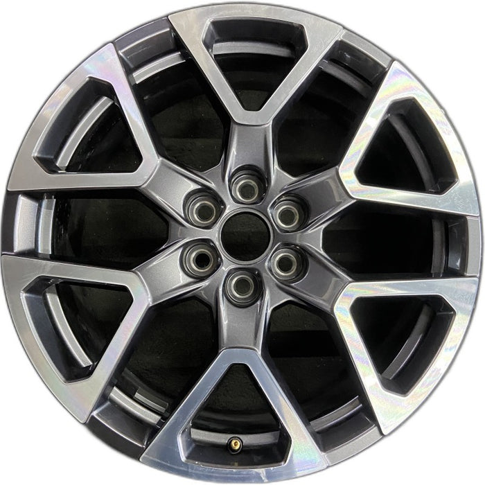 20" BLAZER 23-24 20x8 6 spoke Y spoke dark gray opt Q75 Original OEM Wheel Rim