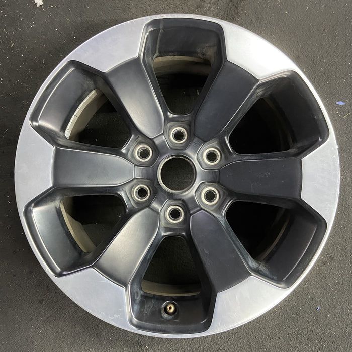 18" DODGE 1500 PICKUP 19-21 , 18x8 , , 6 spoke, opt WBT Original OEM Wheel Rim - Angle View