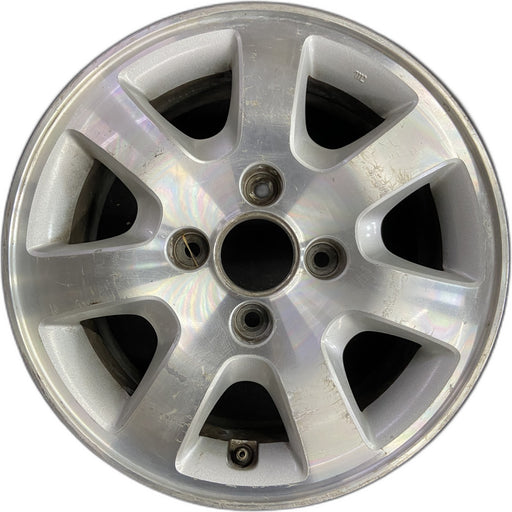 15" ACCORD 00 4 cylinder , 15x6, alloy, 7 spoke, straight spokes Original OEM - Front View