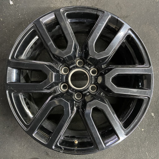 20" SIERRA 1500 PICKUP 19 , 20x9, 12 spoke, opt RD3 Original OEM Wheel Rim - Angle View