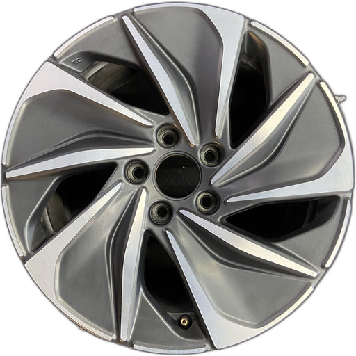 17" INSIGHT 19-20 17x7 , w/machined face Original OEM Wheel Rim - Front View