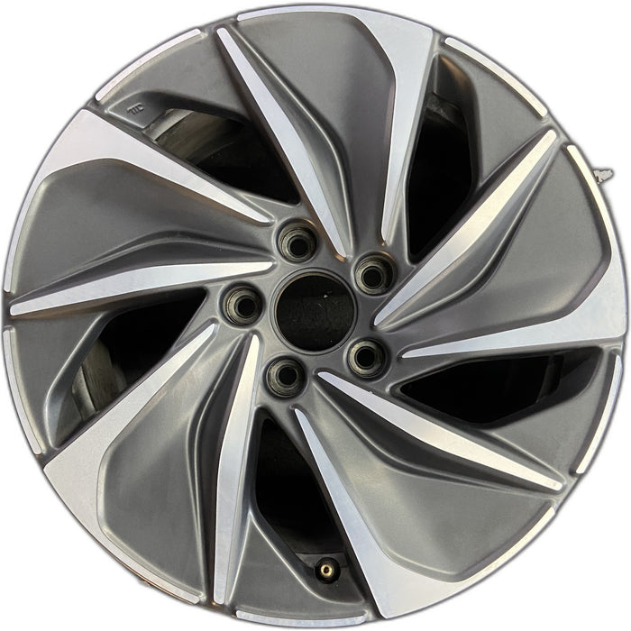 17" INSIGHT 19-20 17x7 , w/machined face Original OEM Wheel Rim - Front View