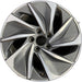 17" INSIGHT 19-20 17x7 , w/machined face Original OEM Wheel Rim - Front View