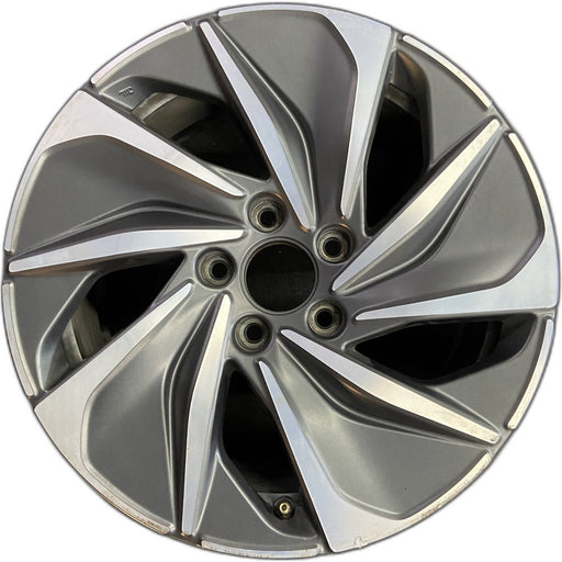 17" INSIGHT 19-20 17x7 , w/machined face Original OEM Wheel Rim - Front View