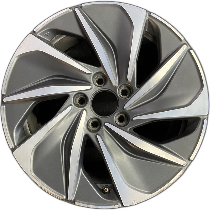 17" INSIGHT 19-20 17x7 , w/machined face Original OEM Wheel Rim - Front View