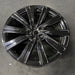 22" RANGE ROVER 22 , 22x9.5, 10 spoke, gloss black Original OEM Wheel Rim - Close-Up Detail
