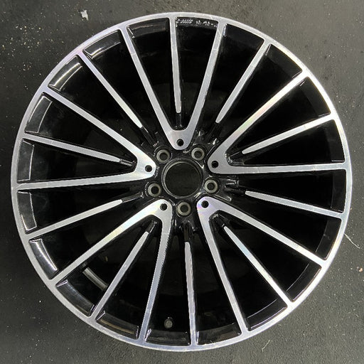 21" MERCEDES S-CLASS 21 223 Type S models Sedan 21x10 5 V spoke machined face - Front View