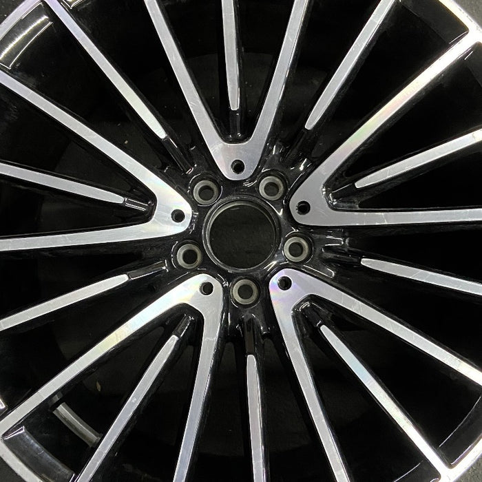 21" MERCEDES S-CLASS 21 223 Type S models Sedan 21x10 5 V spoke machined face - Angle View