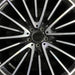 21" MERCEDES S-CLASS 21 223 Type S models Sedan 21x10 5 V spoke machined face - Angle View