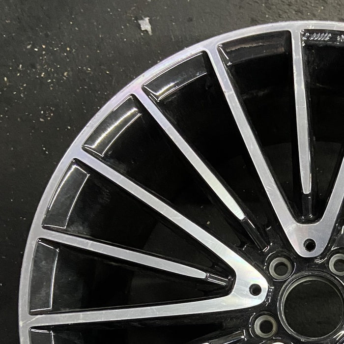 21" MERCEDES S-CLASS 21 223 Type S models Sedan 21x10 5 V spoke machined face - Side Profile
