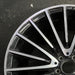 21" MERCEDES S-CLASS 21 223 Type S models Sedan 21x10 5 V spoke machined face - Side Profile