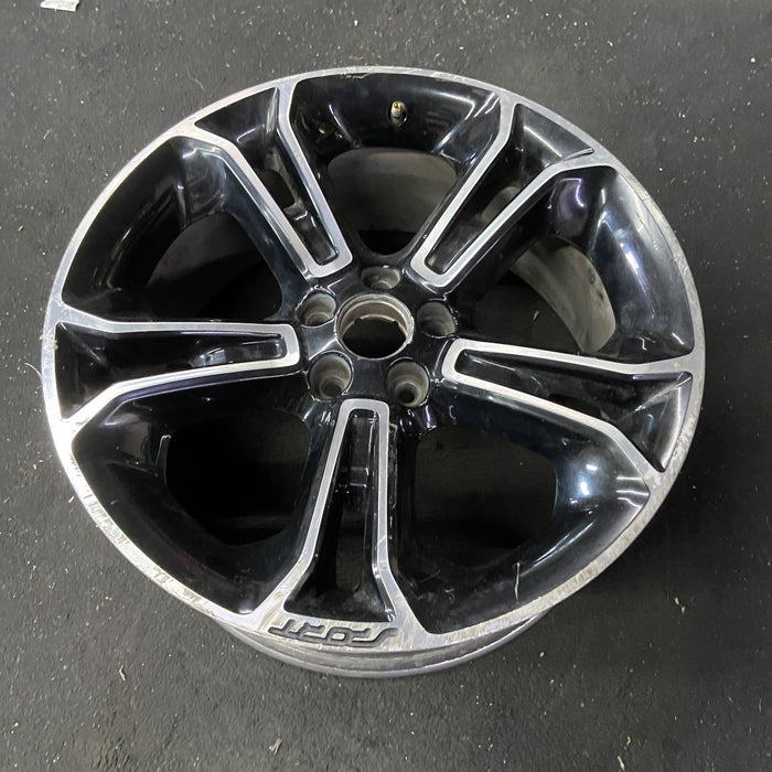 20" EXPLORER 13-15 20x9, , Original OEM Wheel Rim - Close-Up Detail