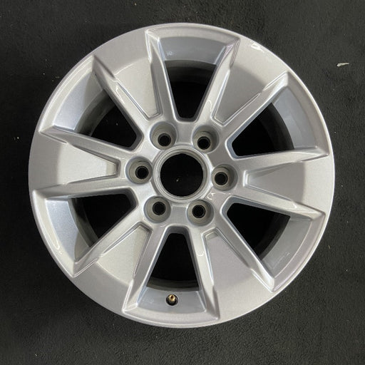 17" SIERRA 1500 PICKUP 19 , 17x8, alloy Original OEM Wheel Rim - Front View