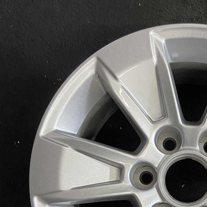 17" SIERRA 1500 PICKUP 19 , 17x8, alloy Original OEM Wheel Rim - Side Profile