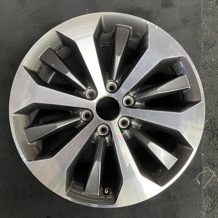 20" FORD F150 PICKUP 17 20x8.5 12 spoke machined face flash gray pockets Original OEM Wheel Rim