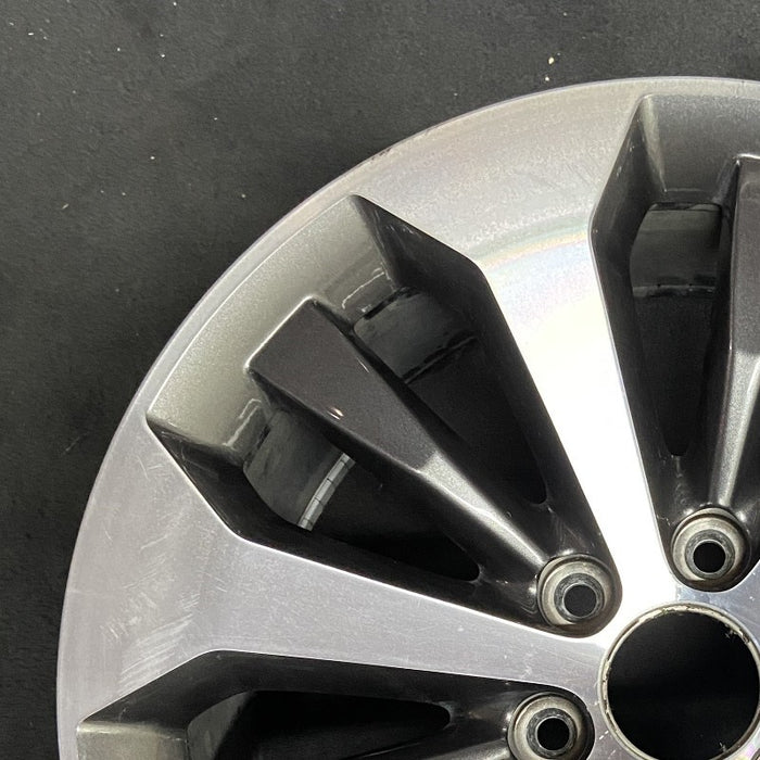 20" FORD F150 PICKUP 17 20x8.5 12 spoke machined face flash gray pockets Original OEM Wheel Rim