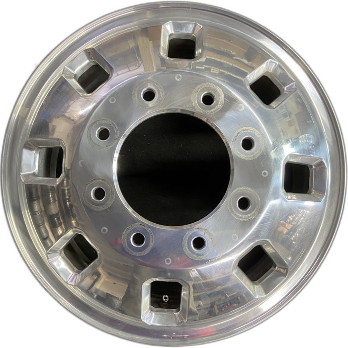 18" SIERRA 3500 PICKUP 24 DRW, 18x6.5, front Original OEM Wheel Rim - Front View
