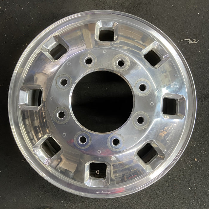18" SIERRA 3500 PICKUP 24 DRW, 18x6.5, front Original OEM Wheel Rim - Angle View