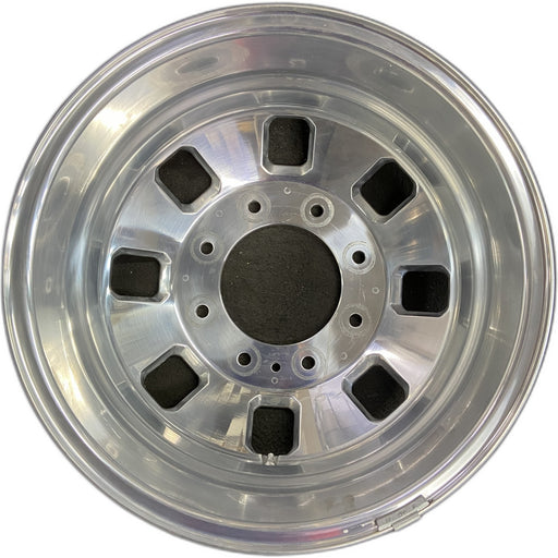 18" SIERRA 3500 PICKUP 24 DRW, 18x6.5, rear, outer Original OEM Wheel Rim - Front View