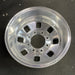 18" SIERRA 3500 PICKUP 24 DRW, 18x6.5, rear, outer Original OEM Wheel Rim - Side Profile