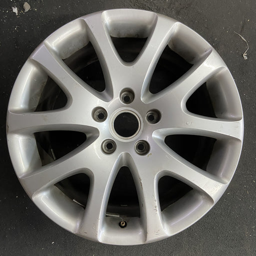 19" TOUAREG 06-10 19x9, 10 spoke Original OEM Wheel Rim - Angle View