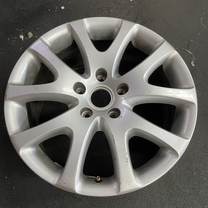 19" TOUAREG 06-10 19x9, 10 spoke Original OEM Wheel Rim - Side Profile