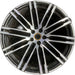 21" PORSCHE MACAN 15-18 21x10 , 20 spoke Original OEM Wheel Rim - Front View