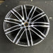 21" PORSCHE MACAN 15-18 21x10 , 20 spoke Original OEM Wheel Rim - Side Profile