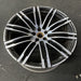 21" PORSCHE MACAN 15-18 21x10 , 20 spoke Original OEM Wheel Rim - Close-Up Detail