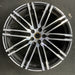 21" PORSCHE MACAN 15-18 21x9 , 20 spoke Original OEM Wheel Rim - Angle View