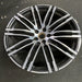 21" PORSCHE MACAN 15-18 21x9 , 20 spoke Original OEM Wheel Rim - Side Profile