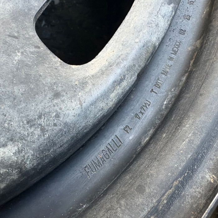 17" DODGE 2500 PICKUP 14 17x7.5 Original OEM Wheel Rim - Back View