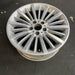 18" BMW 328i 18 18x8, 20 spoke, silver Original OEM Wheel Rim - Side Profile