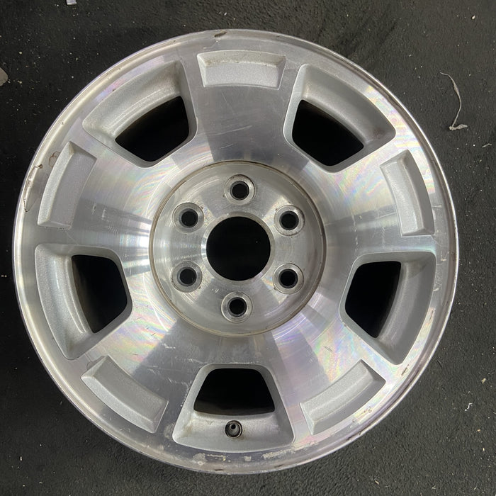 17" AVALANCHE 1500 07-10 17x7.5", aluminum, , single groove in each spoke Original OEM Wheel Rim