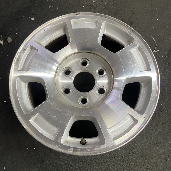 17" AVALANCHE 1500 07-10 17x7.5", aluminum, , single groove in each spoke Original OEM Wheel Rim