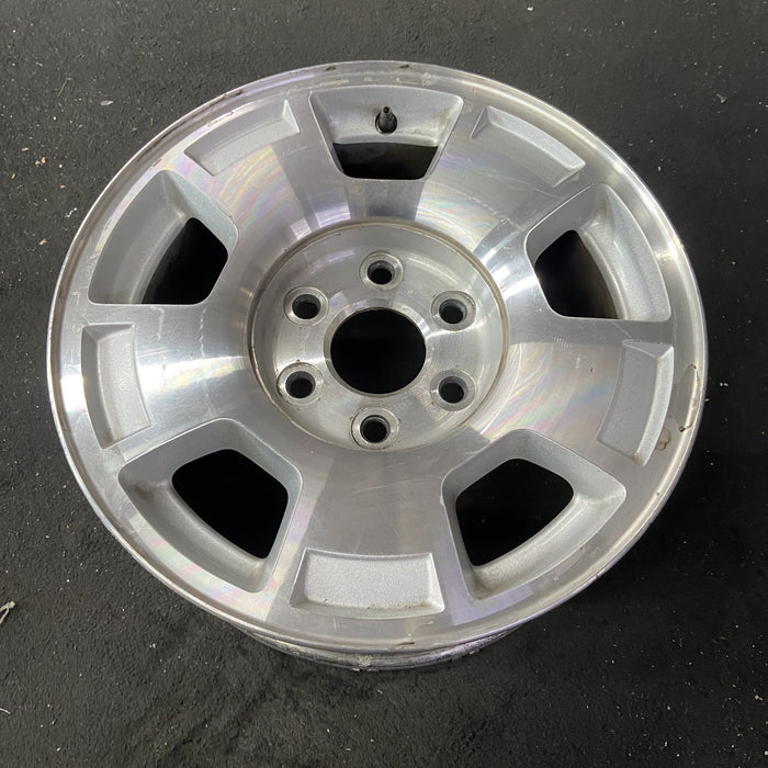 17" AVALANCHE 1500 07-10 17x7.5", aluminum, , single groove in each spoke Original OEM Wheel Rim