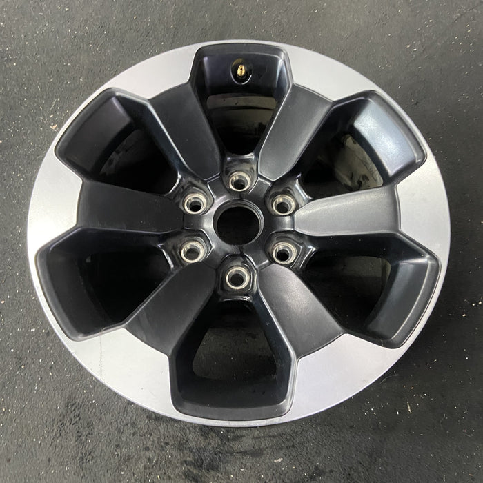 18" DODGE 1500 PICKUP 19-21 , 18x8 , , 6 spoke, opt WBT Original OEM Wheel Rim - Close-Up Detail