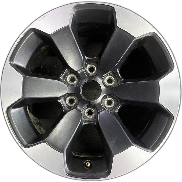 18" DODGE 1500 PICKUP 19-21 , 18x8 , , 6 spoke, opt WBT Original OEM Wheel Rim - Front View