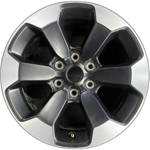 18" DODGE 1500 PICKUP 19-21 , 18x8 , , 6 spoke, opt WBT Original OEM Wheel Rim - Front View