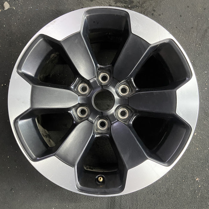 18" DODGE 1500 PICKUP 19-21 , 18x8 , , 6 spoke, opt WBT Original OEM Wheel Rim - Angle View