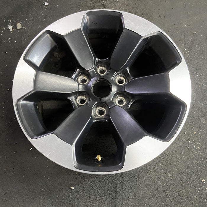 18" DODGE 1500 PICKUP 19-21 , 18x8 , , 6 spoke, opt WBT Original OEM Wheel Rim - Side Profile