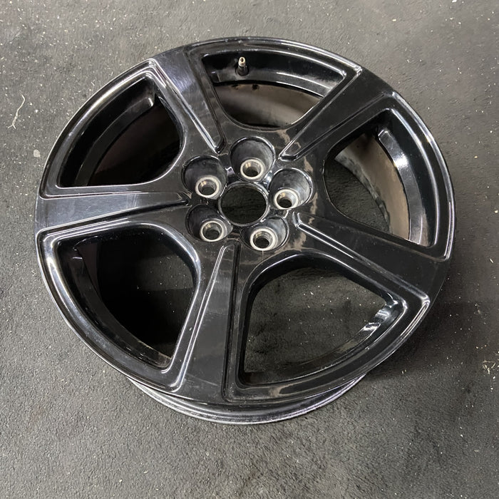 18" MUSTANG MACH-E 21-23 18x7, , straight spoke Original OEM Wheel Rim - Close-Up Detail