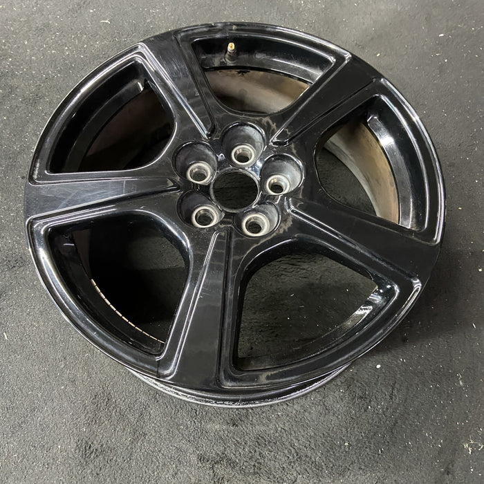 18" MUSTANG MACH-E 21-23 18x7, , straight spoke Original OEM Wheel Rim - Close-Up Detail